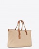 YSL laurent in canvas and vegetable-tanned leather bags 773705FAC7T9856