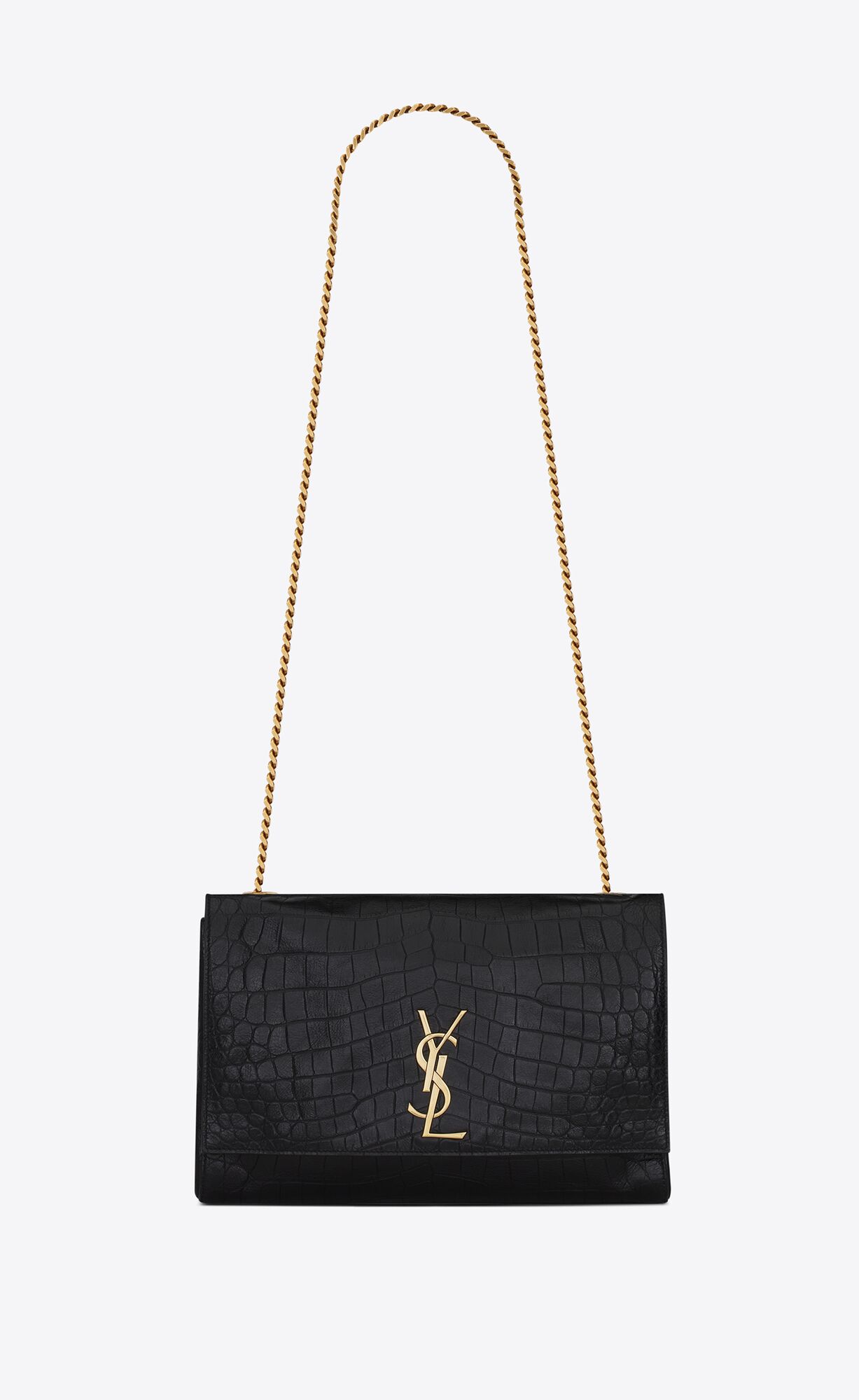 YSL reversible kate in crocodile-embossed leather bags 55380424O1W1062