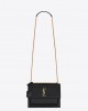 YSL sunset medium in coated-bark leather bags 442906H3Z0W1000