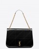 YSL jamie 4.3 in patent effect fabric bags 7424312IU671000