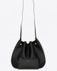 YSL paris vii large flat hobo bag in smooth leather bags 697941AAAMD1000