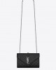 YSL envelope small in quilted grain de poudre embossed leather bags 600195BOW921000