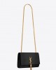 YSL kate medium tassel in crocodile-embossed leather bags 354119DND0J1000