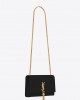 YSL kate medium tassel in grain de poudre embossed leather bags 354119BOW0J1000