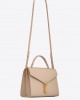 YSL cassandra medium top handle bag in grain de poudre embossed leather bags 623931BOW0W2721