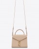 YSL cassandra mini top handle bag in grain de poudre embossed leather bags 623930BOW0W2721