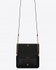 YSL cassandre phone holder in shiny crocodile-embossed leather bags 635095DND1J1000