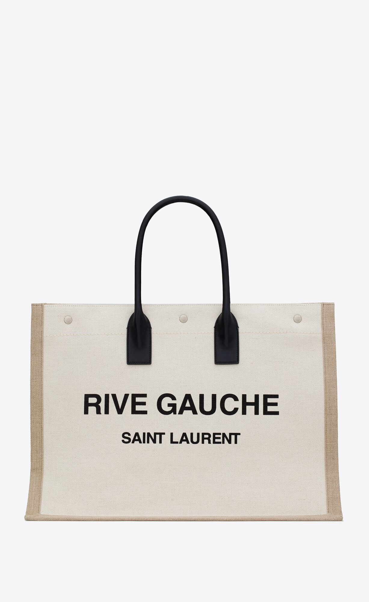 YSL rive gauche tote in canvas bags 499290FAABR9054