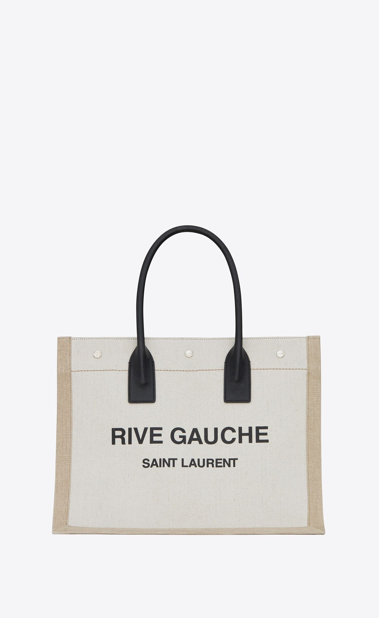 YSL rive gauche tote in canvas bags 617481FAAVU9054