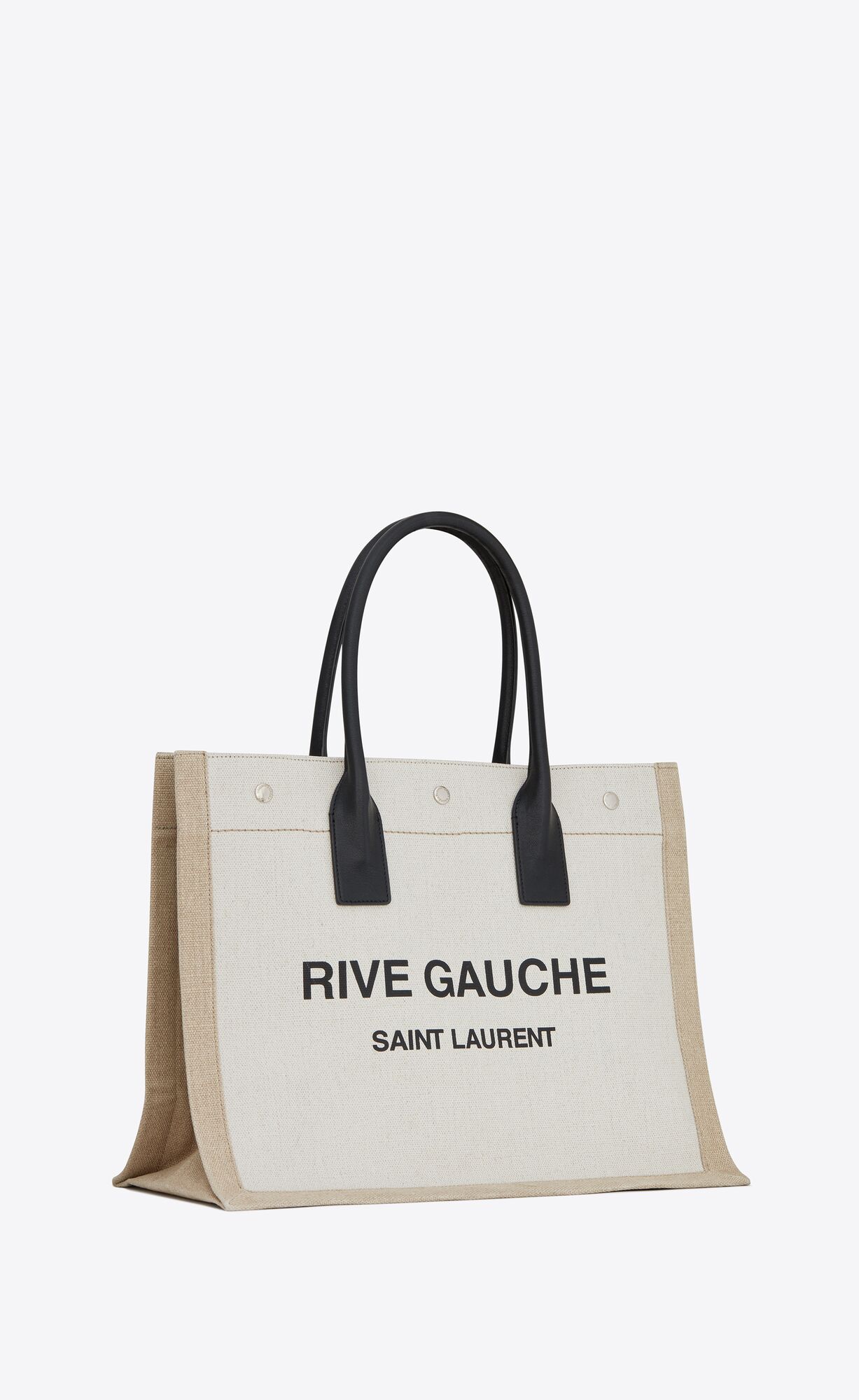 YSL rive gauche tote in canvas bags 617481FAAVU9054