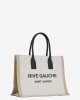 YSL rive gauche tote in canvas bags 617481FAAVU9054