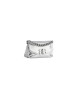 balenciaga Bb Soft Small Flap Bag Metallized in Silver 7485982AA1Q8110