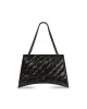 balenciaga Crush Large Chain Bag Quilted in Black 716332210IY1000