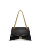 balenciaga Crush Medium Chain Bag in Black 716393210IT1000