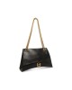 balenciaga Crush Medium Chain Bag in Black 716393210IT1000