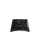 balenciaga Crush Medium Chain Bag Quilted in Black 716393210IY1000