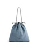 balenciaga Crush Medium Tote Bag Denim in Blue 7429412AAYA4661