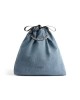 balenciaga Crush Medium Tote Bag Denim in Blue 7429412AAYA4661