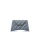 balenciaga Crush Small Chain Bag Quilted Denim in Blue 7163512AAGX4661