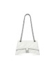 balenciaga Crush Small Chain Bag Quilted in Optic White 716351210J09001