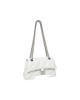 balenciaga Crush Small Chain Bag Quilted in Optic White 716351210J09001