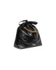 balenciaga Crush Small Tote Bag in Black 742942210IT1000