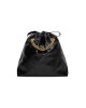 balenciaga Crush Small Tote Bag in Black 742942210IT1000