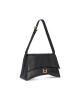 balenciaga Downtown Medium Shoulder Bag in Black 67135429S1M1000