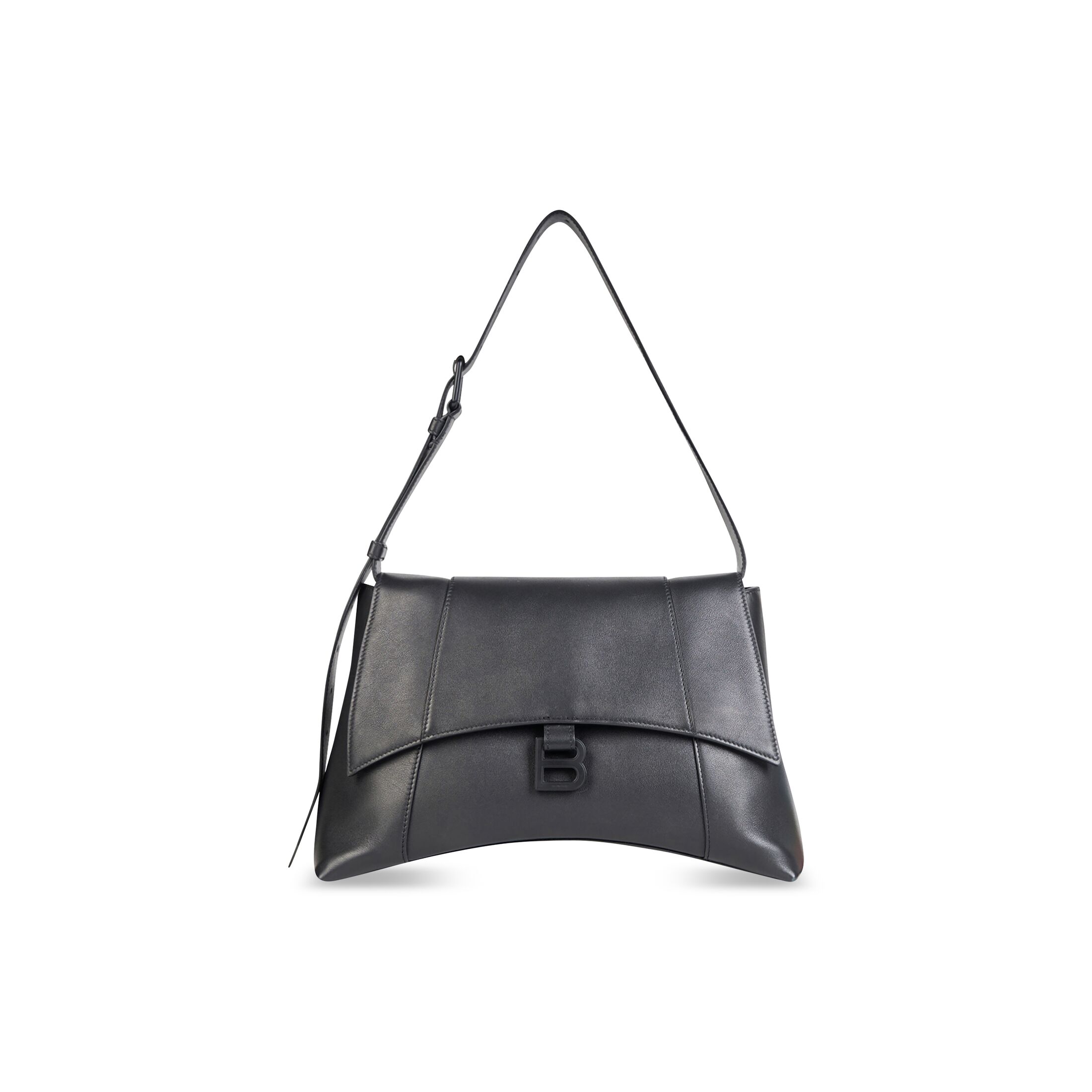 balenciaga Downtown Medium Shoulder Bag in Black (2) 67135429S171000