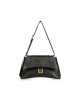 balenciaga Downtown Small Shoulder Bag in Black 67135329S1M1000