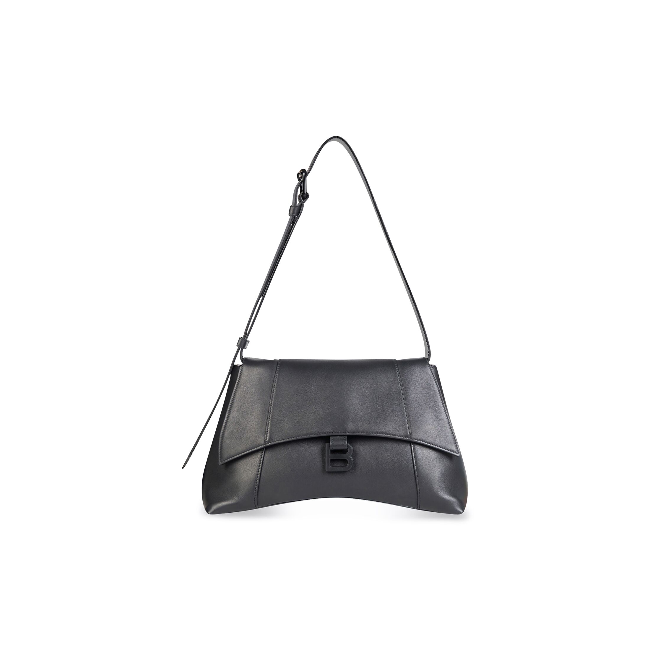 balenciaga Downtown Small Shoulder Bag in Black (2) 67135329S171000