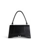 balenciaga Hourglass Hinge Medium Handbag in Black 7612112AAVC1000