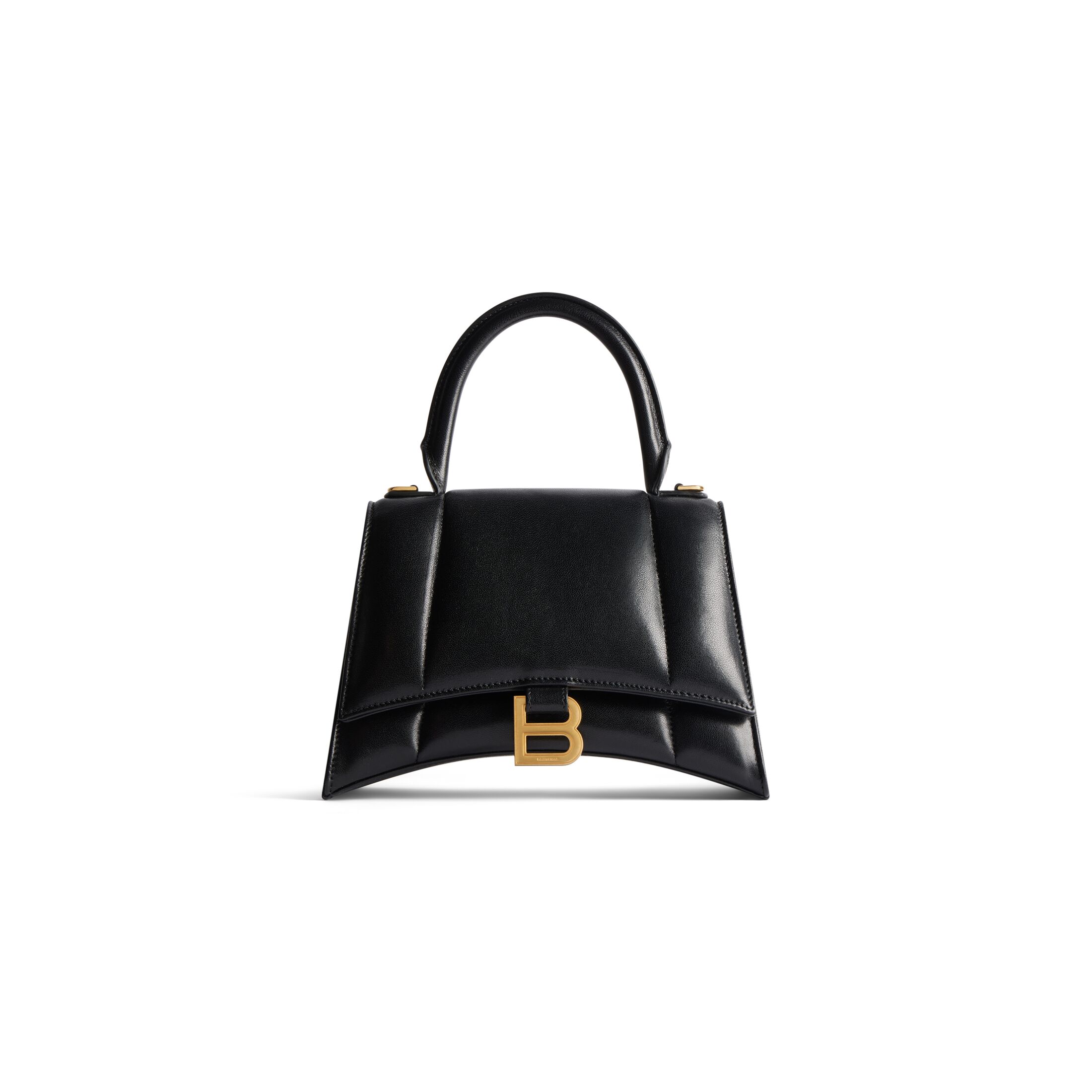 balenciaga Hourglass Small Handbag in Black 5935462AATJ1000