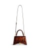 balenciaga Hourglass Small Handbag Tortoise Shell Print in Brown 5935462AAZK2126