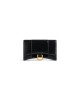 balenciaga Hourglass Wallet On Chain Box in Black 6560501QJ4M1000