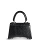 balenciaga Hourglass X Le Cagole Medium Handbag in Black 7815852AAY11000