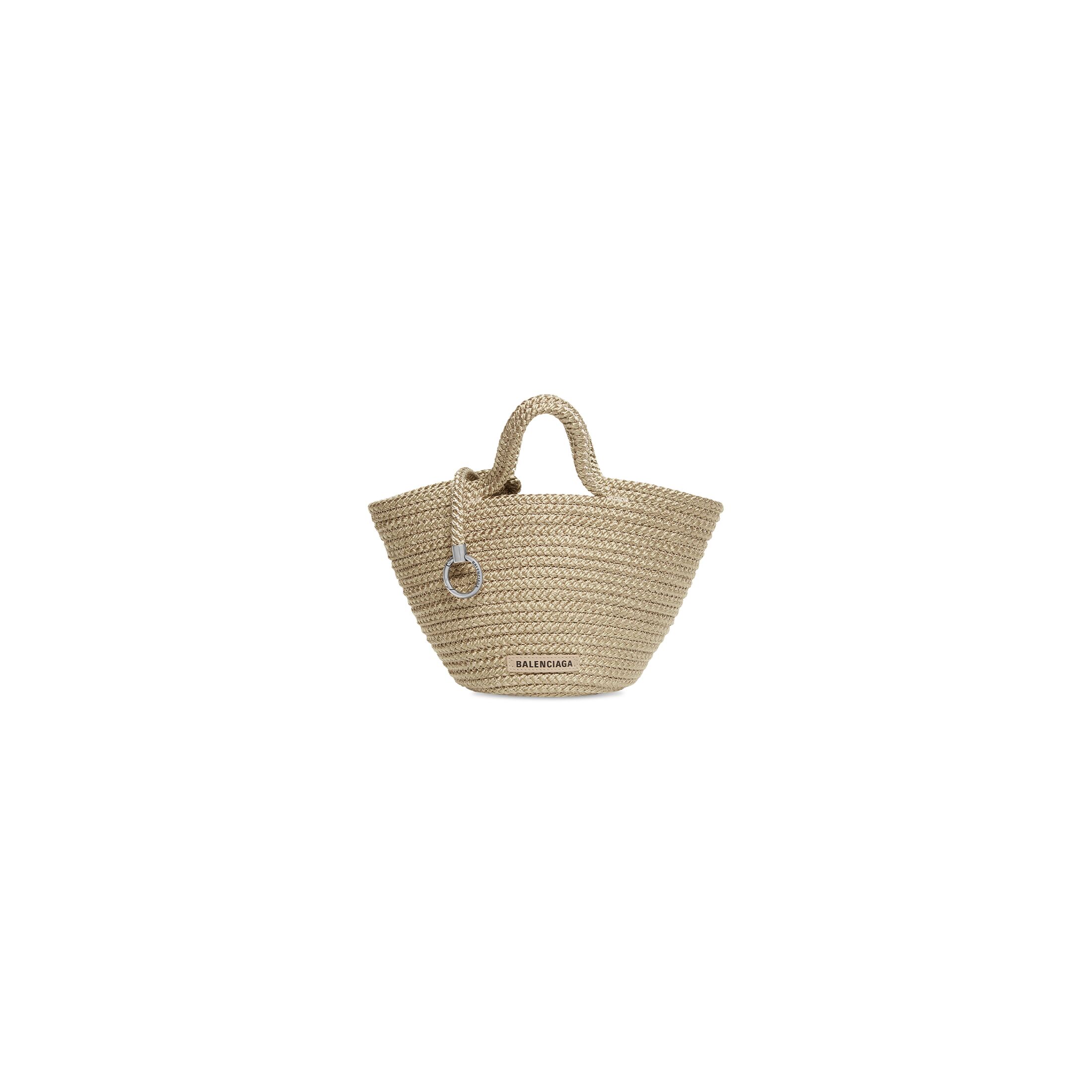 balenciaga Ibiza Small Basket With Strap in Beige 695612210972960