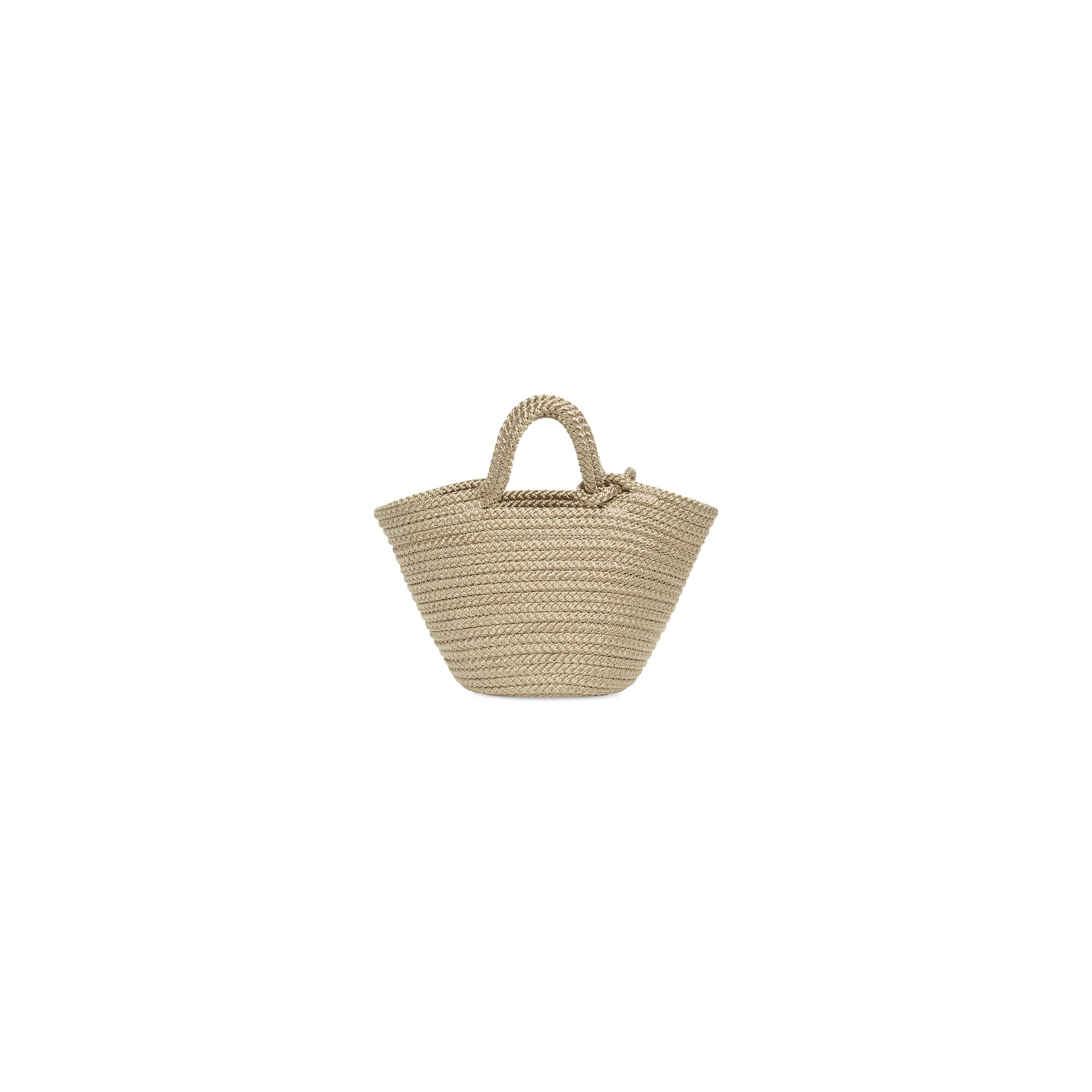 balenciaga Ibiza Small Basket With Strap in Beige 695612210972960