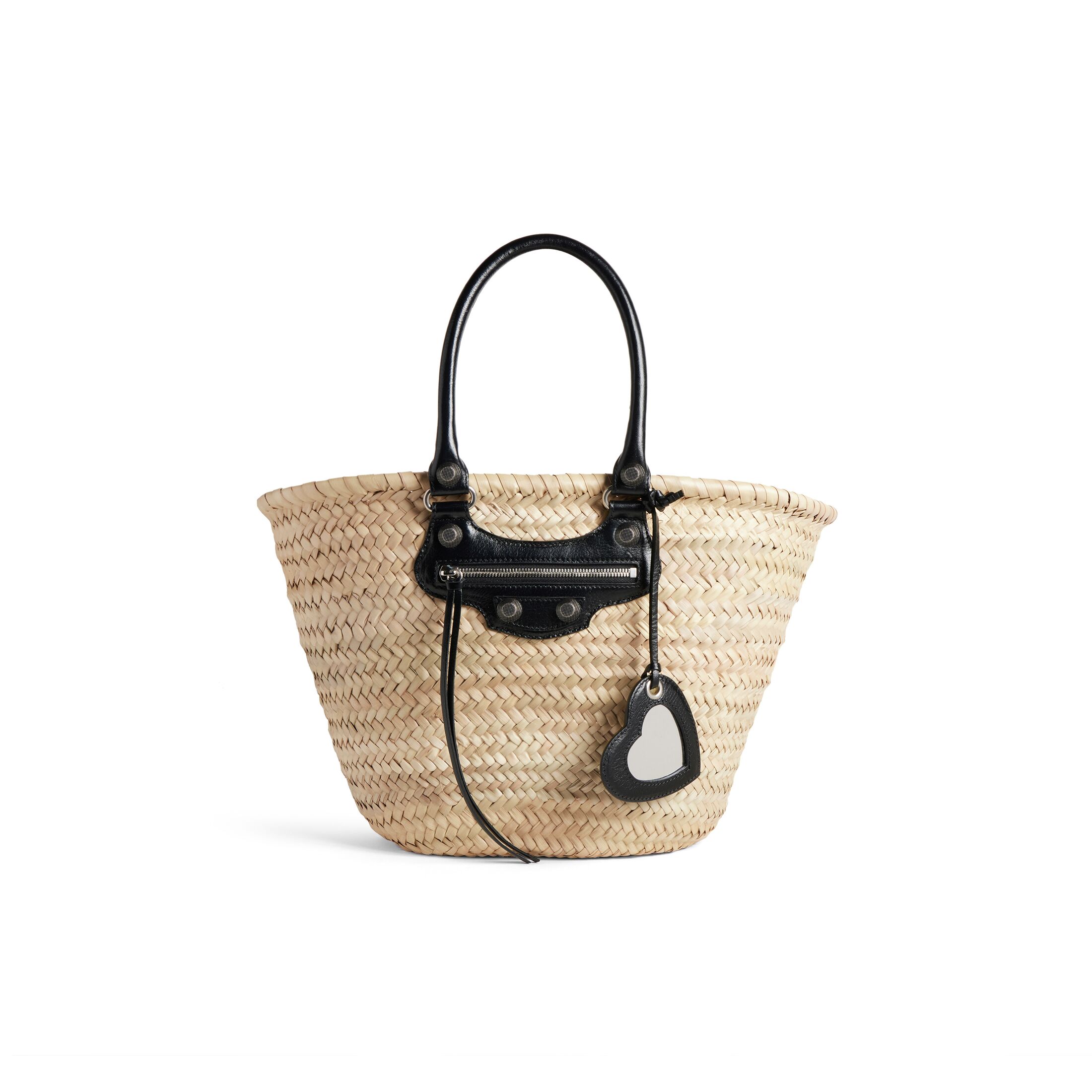 balenciaga Le Cagole Medium Basket in Beige 7710672AAVE9260