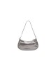 balenciaga Le Cagole Mini Bag With Chain Metallized in Silver 6958140GT3Y8103