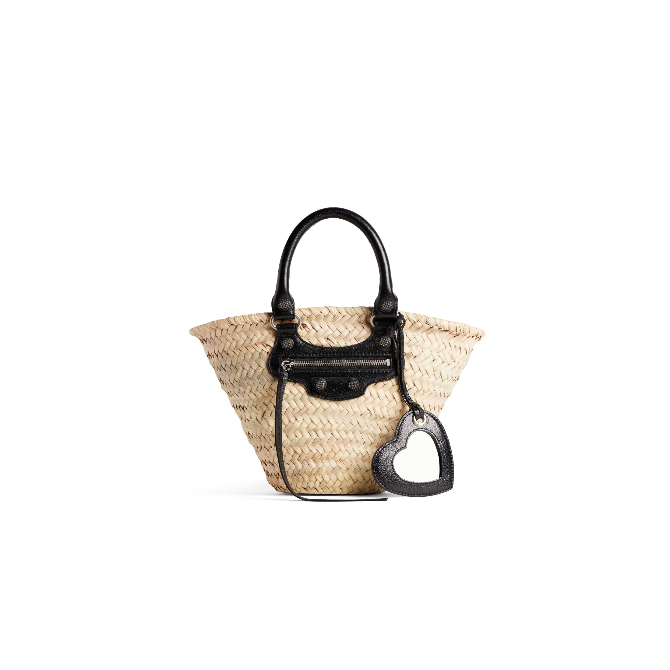 balenciaga Le Cagole Small Basket in Beige 7710652AAVE9260