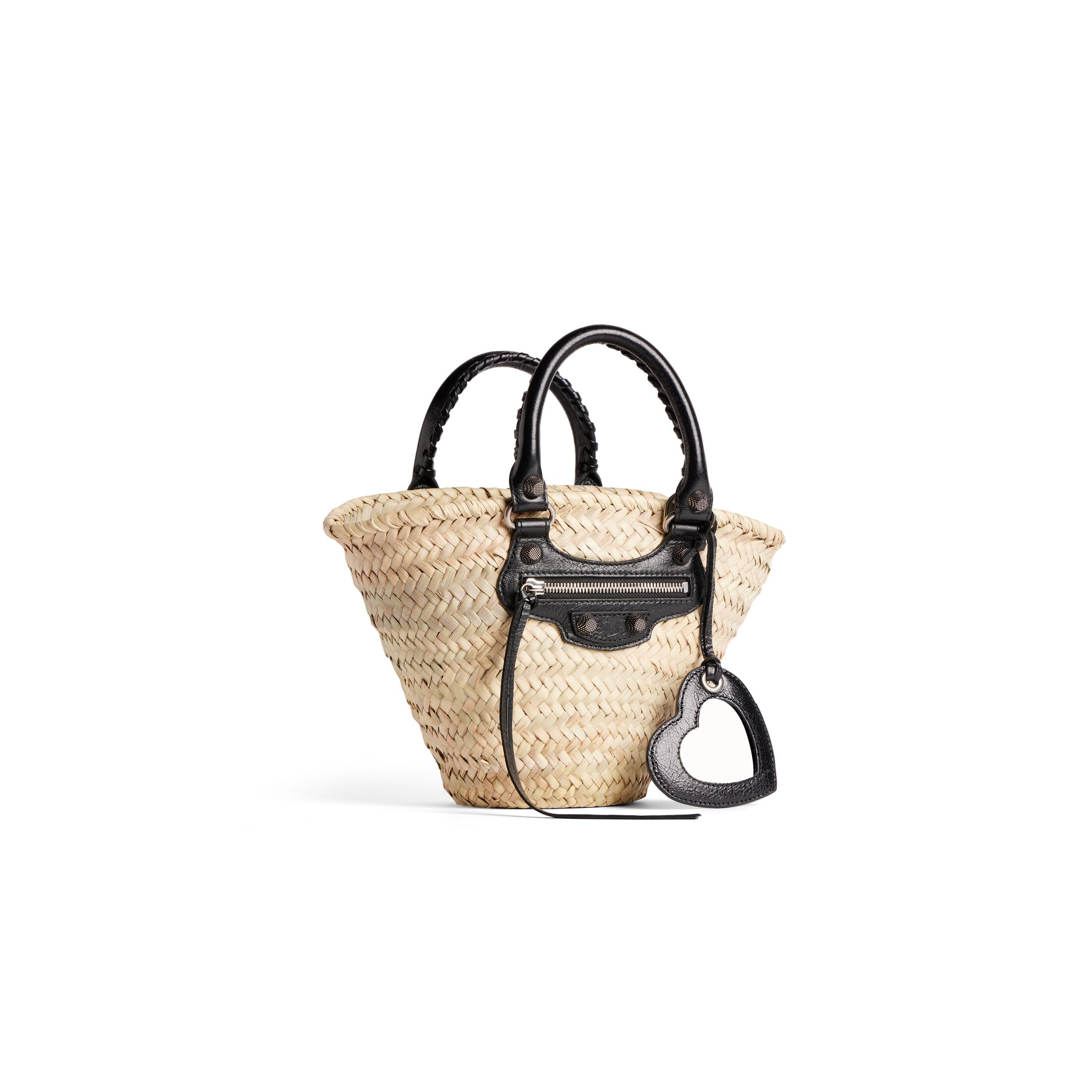 balenciaga Le Cagole Small Basket in Beige 7710652AAVE9260