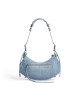 balenciaga Le Cagole Small Shoulder Bag Denim With Rhinestones in Blue 6713072109U4715