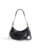 balenciaga Le Cagole Small Shoulder Bag in Black 6713071VG9Y1000