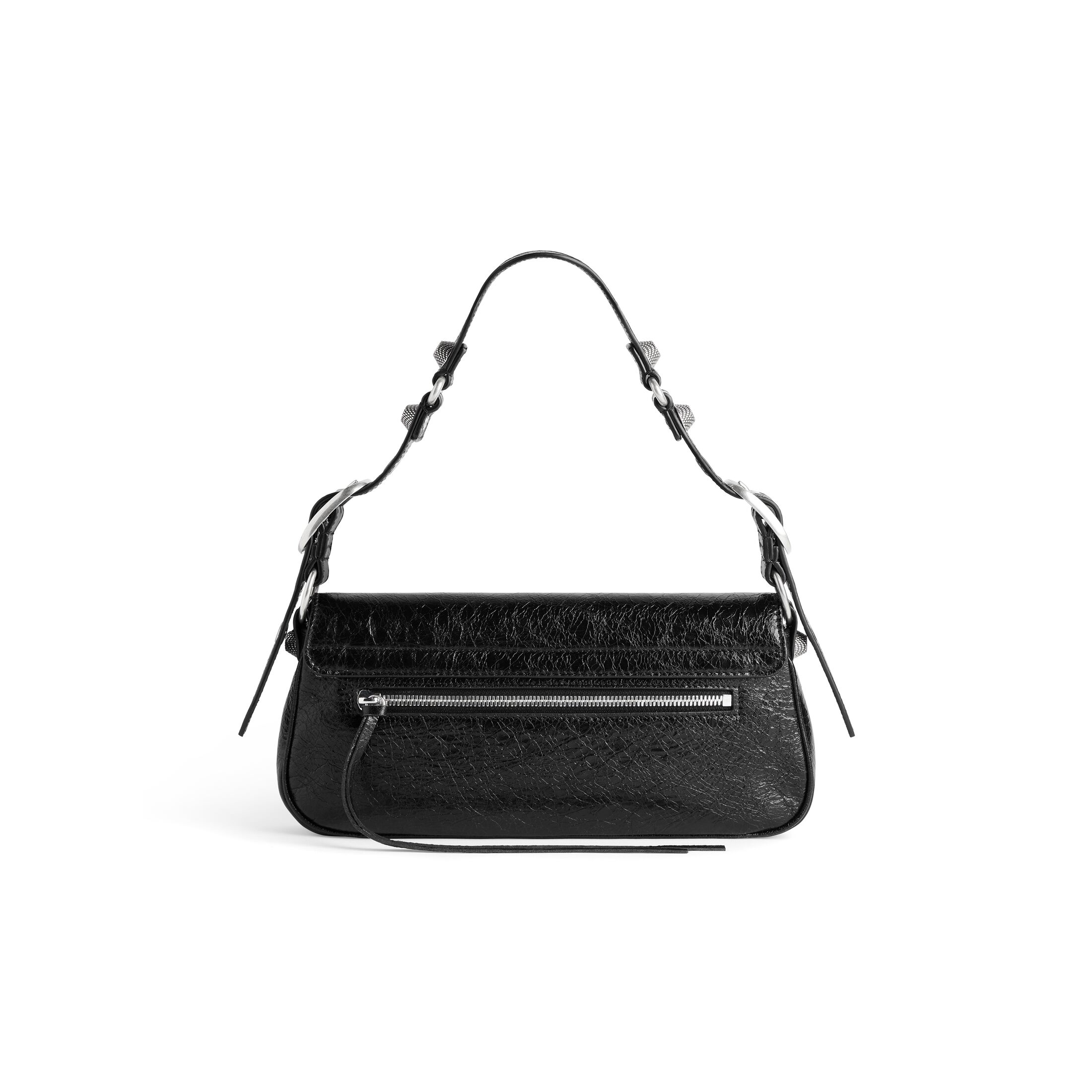 balenciaga Le Cagole Small Sling Bag in Black 7716401VG9Y1000