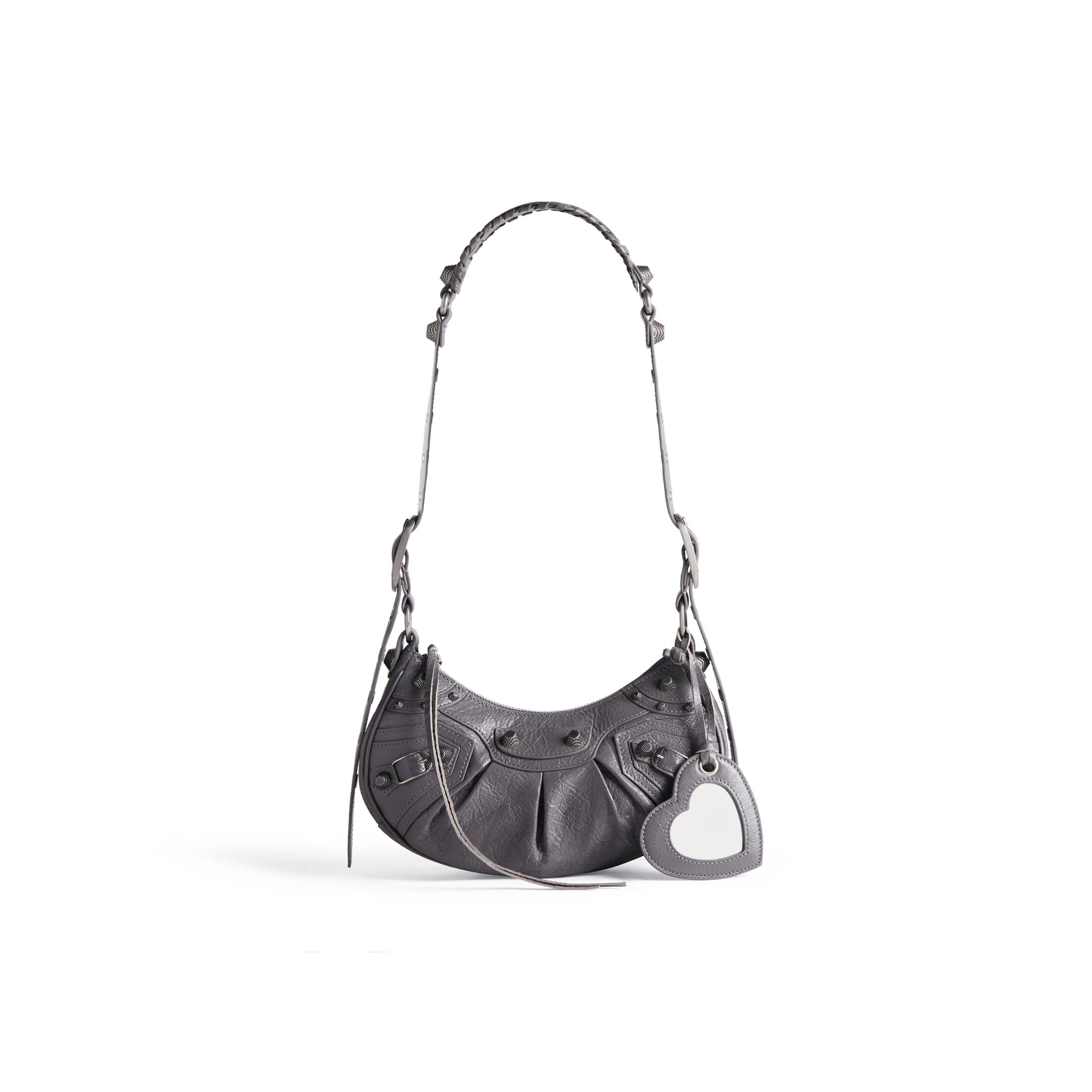 balenciaga Le Cagole Xs Shoulder Bag in Dark Grey 6713091VG9Y1404