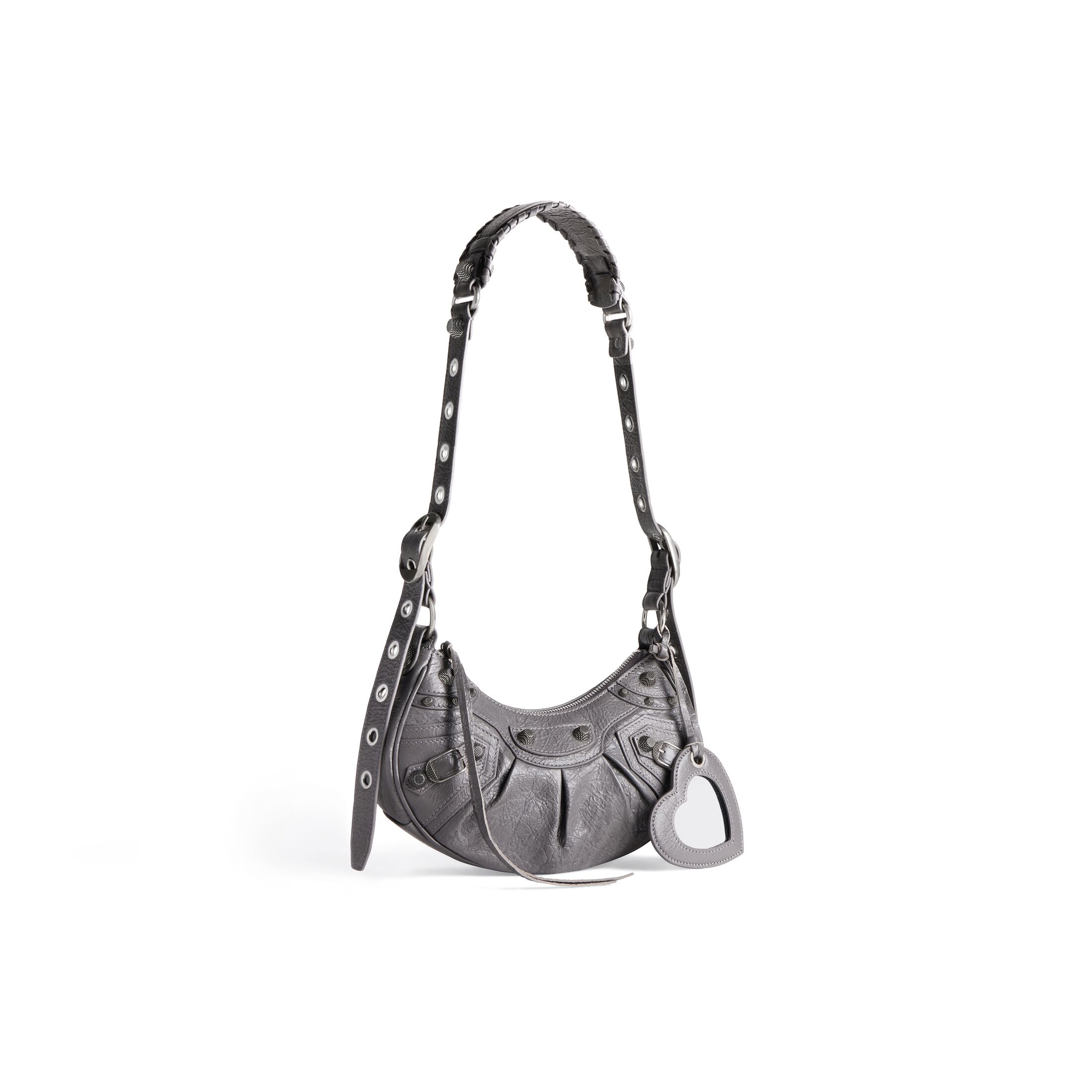 balenciaga Le Cagole Xs Shoulder Bag in Dark Grey 6713091VG9Y1404