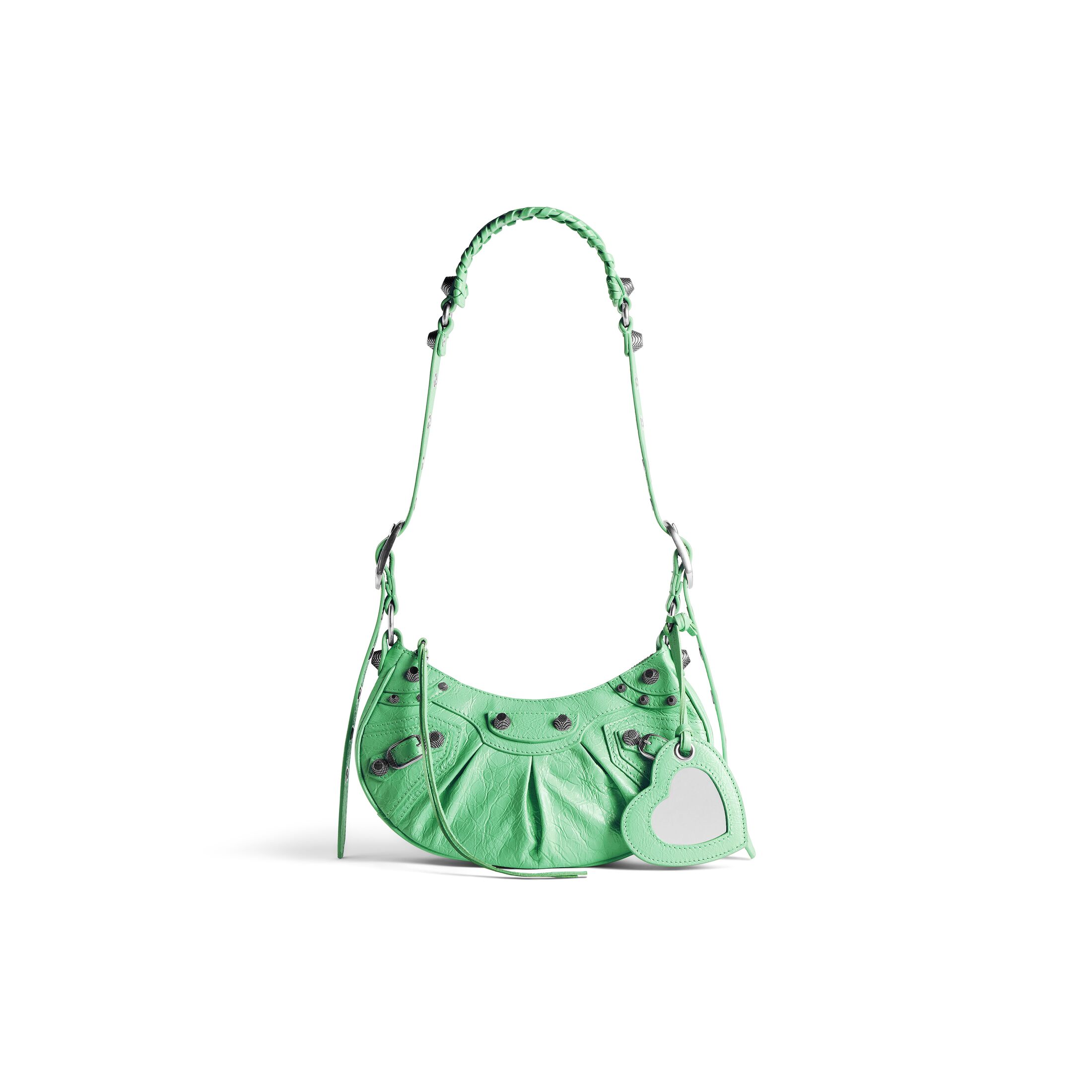 balenciaga Le Cagole Xs Shoulder Bag in Light Green 6713091VG9Y3823