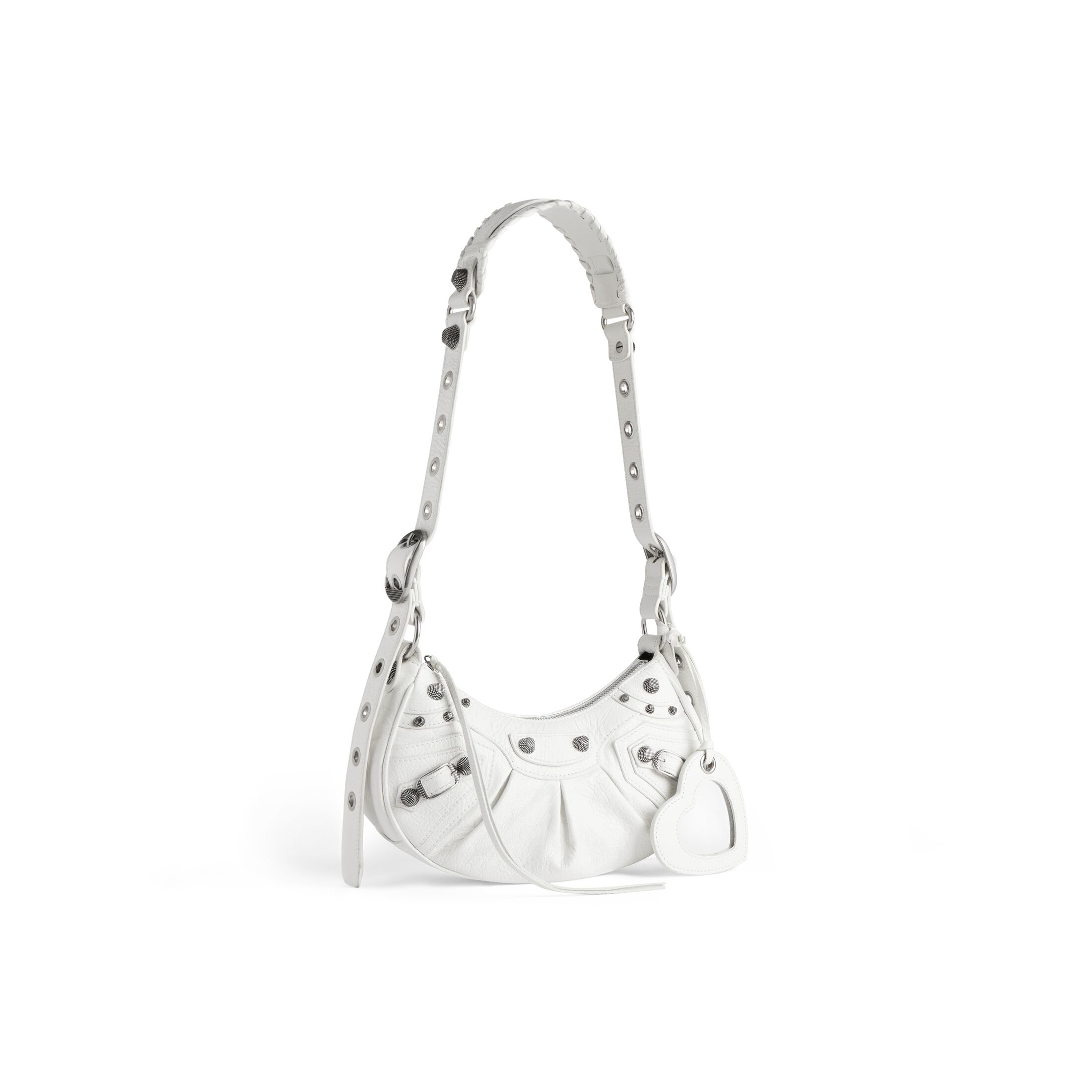 balenciaga Le Cagole Xs Shoulder Bag in White 6713091VG9Y9104