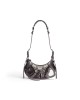 balenciaga Le Cagole Xs Shoulder Bag Metallized in Dark Grey 6713090GT3Y1314